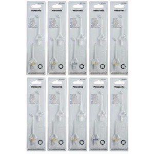 Сменные насадки 10 блистеров для ирригатора Panasonic WEW-0983-X503-AS4